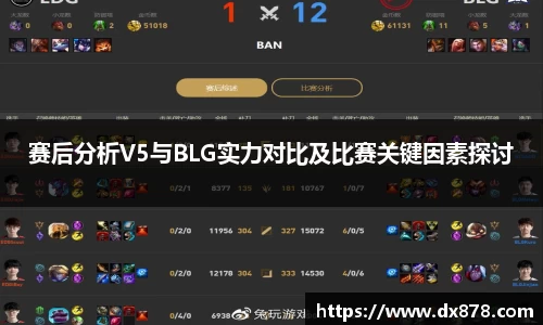 赛后分析V5与BLG实力对比及比赛关键因素探讨
